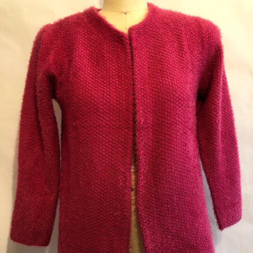 Jon & Anna NY Fuzzy Cardigan